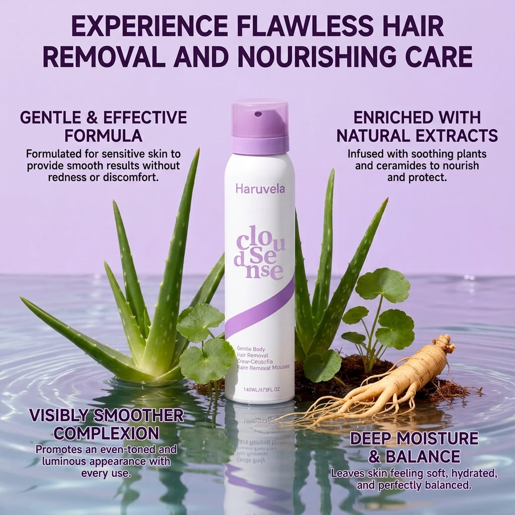 Haruvela CloudSense Hair Removal Cream